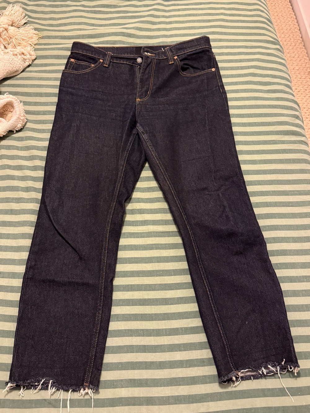 ROLLA'S Dark Indigo Relaxed Fit Jeans